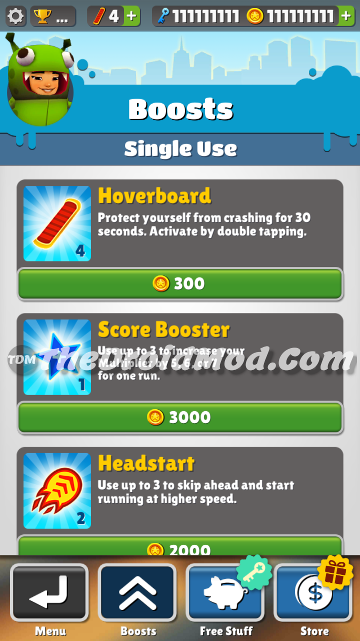 Subway Surfer MOD Apk Unlimited Coins and Keys Subway Surfer MOD Apk Unlimited Coins and Keys